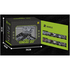 Camion Missile RC Multifonctionnel 2.4G 10 Canaux avec Tir de Bombes d'Eau, Dérapage Latéral, Pulvérisation de Brume, Marche Diagonale et Lumières LED - Product Image 6