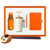 Coffret Cadeau Promotionnel de Luxe Personnalisé 2026 avec Tasses à Café, Carnets, Stylos, Clés USB, Parapluies et Plus Encore - Articles à Combinaison Libre
