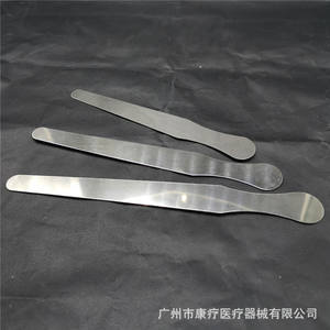 ไม้กดลิ้นสแตนเลส Hangyu ขนาด 14 ซม. 15 ซม. 16 ซม. อุปกรณ์ทางการแพทย์แบบใช้ซ้ำได้สำหรับการดูแลช่องปาก - Product Image 3