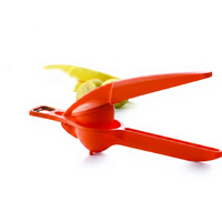 Anax Plastic Keukenhulpje Citroenenpers & Citruspers voor Groenten Handmatig Gemakkelijk te Reinigen Alleen Handwas Enkel Stuk