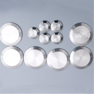 Thép không gỉ 304/316L cấp thực phẩm phụ kiện đường ống DN25 rắn mù ferrule cap trống mặt bích đánh bóng Tri kẹp ống kết thúc 1PC - Product Image 1