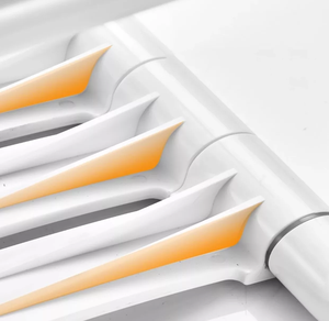 Chaises de douche pliantes en plastique blanc classique de haute qualité au design moderne accessoire de salle de bain mural-Vente en gros - Product Image 3