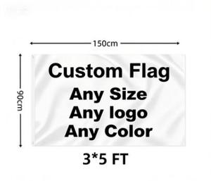 Banderas Publicitarias Personalizadas para Exteriores al por Mayor, Impresión a Doble Cara Disponible, Banderas Promocionales Personalizadas de Cualquier Tamaño para Eventos - Product Image 3