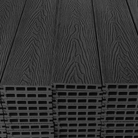 UNIFLOOR Vente en gros Surface en bois gaufrage profond 3D Planche en plastique pour l'extérieur Terrasse en composite WPC