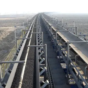 Elastik kumaş 15mm kalınlık EP 300 <span class=keywords><strong>5</strong></span> kat 4.<span class=keywords><strong>5</strong></span> + 1.<span class=keywords><strong>5</strong></span> kauçuk konveyör bant için santral taşıma kömür - Product Image 1