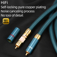 Câble d'interconnexion HIFI OCC 2RCA vers 2XLR mâle vers mâle/femelle - Câble audio de haute qualité pour amplificateur DVD/CD/DAC haut-parleur