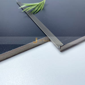 JYFMETAL Stainless Steel <b>Corner</b> T Tile Trim-Waterproof Durable Easy Installation 5+ Year Warranty for Bathroom Apartment Tile - Product Image 3