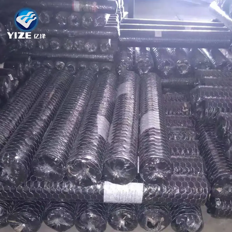 רשתות/מגולוון משושה תיל ספק את אבן מקצועי במפעל סין גדר רשת חוט בד BWG12-BWG25 0.5m-2m