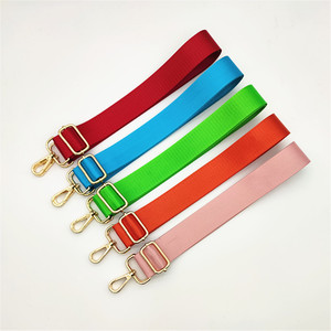 Meetee-Bolso de mano de nailon sólido colorido, accesorios <span class=keywords><strong>intercambiables</strong></span>, <span class=keywords><strong>correas</strong></span> largas para bolso de hombro - Product Image 4