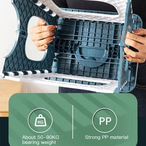 Prix usine en gros <span class=keywords><strong>pas</strong></span> <span class=keywords><strong>cher</strong></span> pliant pliable en plastique enfant escabeau chaise chaussures tabourets à langer camping tabouret pliable - Product Image 2