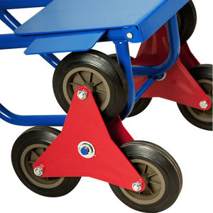 Carro de escalada de escalera con seis ruedas de goma, camión de mano plegable portátil - Product Image 5