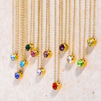 Usine Vente En Acier Inoxydable Étanche Horoscope Astrologie Pendentif Collier Bijoux Femmes Carré 12 Signe Du Zodiaque Collier