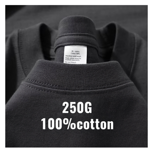 T-shirt da Uomo Tinta Unita in Cotone all'Ingrosso con <span class=keywords><strong>Stampa</strong></span> Logo Personalizzata, Disponibile in Taglie Forti - Product Image 1