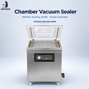 Mesin Pengemas Vakum DZ-600 Area Kerja Maksimum Dua Batang Segel 600mm Penyegelan Dua Baris Tata Letak Kantong Persegi Pabrik Makanan - Product Image 1