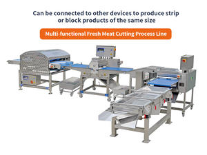 Equipo de cocina automático, mesa de carnicero, máquina cortadora de sierra de cinta para carne congelada de vaca y cerdo - Product Image 2