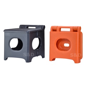 80kg load Japan hot sale mini plastic lightweight portable folding fishing stool chair foldable outdoor camping kids stool chair