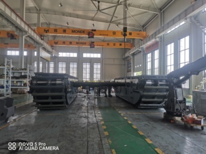 Mới đến đổ bộ bánh xích máy xúc thuyền đào máy xúc Buggy đổ bộ máy xúc - Product Image 3