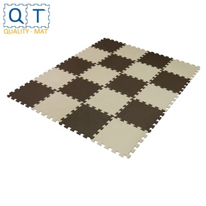 QT TAPISNon-toxique Formamide Ci-dessous 200PPM 12in x 12in 20 pièces/ensemble EVA Bébé <span class=keywords><strong>Puzzle</strong></span> Jeu <span class=keywords><strong>Centre</strong></span> tapis De Sol En Mousse - Product Image 3