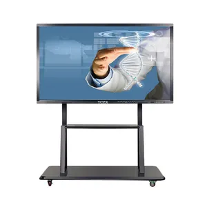 43 inch led interactive whiteboard smart touch screen all in one pc panel