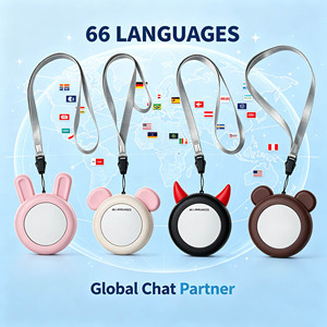Asistente de Voz con IA, Dispositivo Portátil de Plástico para el Cuello con Memoria de Larga Duración, Transmisión de Noticias, Compañero de Estudio para Niños, Logotipo Personalizado, ODM - Product Image 1