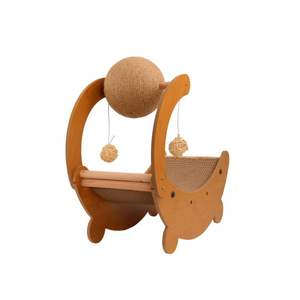 Forma di scafo per animali domestici letto per gatti graffiatura scratching board per animali domestici casa per uso doppio letto per gatti in carta ondulata scratching board giocattolo - Product Image 3