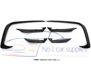 Kit de 6 Piezas de Rejillas de Ventilación Delanteras de Fibra de Carbono Seca CMST para <span class=keywords><strong>M8</strong></span> F91 F92 F93 2018-2022, Mejora de Refrigeración, Acabado Exterior - Product Image 5