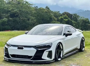 Minigonne laterali in fibra di carbonio a secco stile FD, kit carrozzeria per <span class=keywords><strong>Audi</strong></span> <span class=keywords><strong>E</strong></span>-Tron <span class=keywords><strong>GT</strong></span>, tuning esterno per prestazioni da corsa - Product Image 4