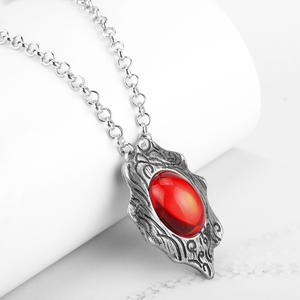 Fábrica al por mayor moda gema roja colgante collar Devil May Cry <span class=keywords><strong>Dante</strong></span> collar Anime juego Cosplay collar - Product Image 5