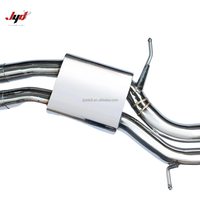Tuyau d'échappement haute performance pour Audi A6/A7/C7/C8 2.0t/3.0t en acier inoxydable, épaisseur 1,2 mm, 2 entrées