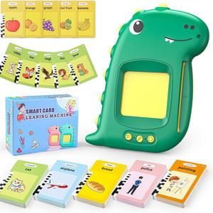 Kids Toddler Talking Flash Cards Talking Flash <strong>Dinosaur</strong> Cards Speech <strong>Therapy</strong> Toys Preschool Learning Educational Toys - Product Image 2