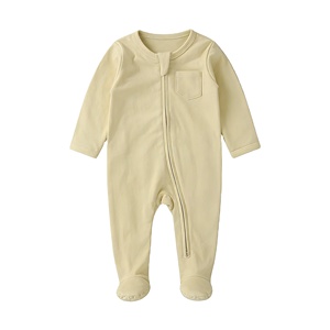 <span class=keywords><strong>Ropa</strong></span> de Bebé de Algodón Tejido de Color Sólido al por Mayor de Fábrica, Conjunto de <span class=keywords><strong>Ropa</strong></span> de Bebé Recién Nacido de 5 Piezas 100% Algodón, Personalizable - Product Image 3
