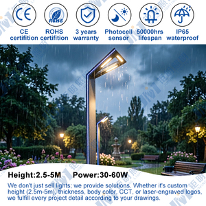 Éclairage paysager LED personnalisé, fabrication en usine, garantie de 3 ans, lampe de jardin extérieure pour l'<span class=keywords><strong>immobilier</strong></span> - Product Image 2