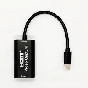 Карта видеозахвата, удобная компактная карта захвата видео с HDMI на USB 2020, карта захвата игр, HD-камера, запись живых трансляций, новинка 2,0