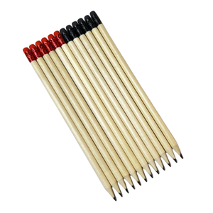 ดินสอไม้กลม FSC ขายส่ง พร้อมยางลบสี <span class=keywords><strong>ป</strong></span>ลายดินสอแบบกำหนดเองได้ พร้อมโลโก้และบรรจุภัณฑ์ ได้รับการรับรองมาตรฐาน EN71 และ ISO จากโรงงานโดยตรง - Product Image 2