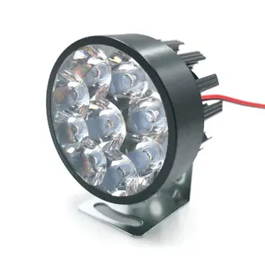 <span class=keywords><strong>Moto</strong></span> HA CONDOTTO il Faro <span class=keywords><strong>Lampadine</strong></span>, Universale Super Luminoso Bianco di Guida Nebbia Riflettore - Product Image 1