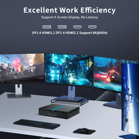 Mini PC de jeu AI I5/I7/I9 12400F/12700F/12900F avec RTX 3060 12G Mini PC 64 Go DDR5 NVME4.0 WIFI6E BT5.3 PC de jeu