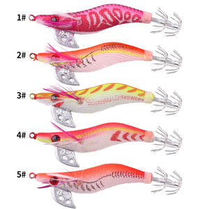 Vente en gros de leurres pour calmars 2.0 #   Matériel de pêche en mer, leurre de crevettes qui brille dans le noir avec des hameçons à double couche - Product Image 4