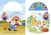 Livres audio éducatifs OEM durables, colorés, à succès, avec emballage personnalisé, en matériaux sûrs, pour l'apprentissage et le jeu quotidiens des enfants