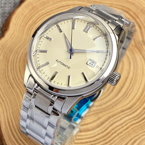 Tandorio Hommes <span class=keywords><strong>GS</strong></span> Montre Automatique NH35 Mouvement 200M Étanche Double Dôme Saphir Verre Date Fonction Bracelet En Acier Inoxydable - Product Image 6