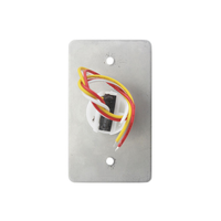 Bouton poussoir de sortie en acier inoxydable 3A 36V IP65 86*50mm, bouton de déverrouillage de porte en métal, interrupteur à bouton-poussoir