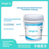 Nouveau revêtement d'isolation thermique en aérogel pour murs intérieurs, nano-isolation, anti-condensation, caractéristiques écologiques