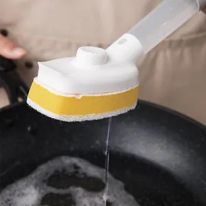 Jesun Kitchen Pan Pot Geschirr wasch bürste mit Seifensp ender