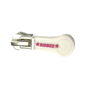 Màu Đỏ Biểu Tượng Tùy Chỉnh Trắng PVC Nhựa Nhựa Nickel-Miễn Phí Hiện Đại Mô Hình Ngôi Sao Không Khóa Dây Kéo <span class=keywords><strong>Puller</strong></span> #5 #3 Thanh Trượt Tùy Chỉnh Khắc Cho - Product Image 2