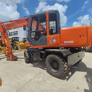 HITACHI เครื่องขุดไฮดรอลิก EX100ล้อ10ton ญี่ปุ่นดั้งเดิม - Product Image 2