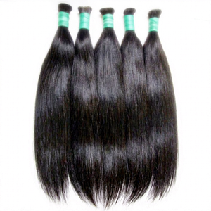 ผมตรงคุณภาพพรีเมียมขายดีที่สุด ผมแท้เรมี่อินโดนีเซียแบบเป็นมัด - Product Image 1