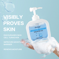Gel Douche Hydratant Corporel Luxe Plaqué Or à la Niacinamide et aux Acides Aminés de Haute Qualité, Blanchissant et Hydratant, Marque Propre