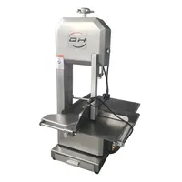 QH300AT elektrikli dondurulmuş et kesme işleme ekipmanları ticari pazar için kasaplar 1.5KW kemik testere makinası