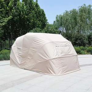 Araba tam otomatik katlanır Carport ev tente açık güneş kremi basit geri çekilebilir park döken - Product Image 3