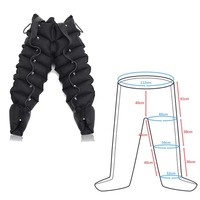 Masseur pneumatique à compression d'air pour les jambes VU Professional, pressothérapie pour la relaxation musculaire, la circulation sanguine et la récupération sportive