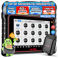 Autel MaxiCOM MK900TS herramienta de diagnóstico de vehículos MK 808 900 TS Auto TPMS Sensor de calibre de neumáticos Altra MK808S coche OBD2 escáner